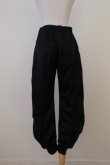 画像1: naokitomizuka × Reebok deformed sweat pants black (1)