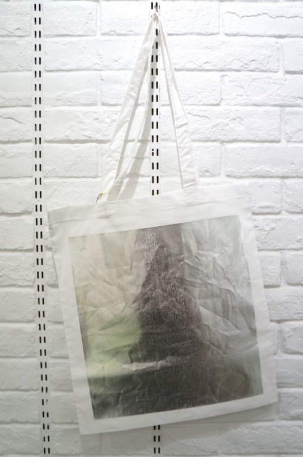 画像1: STARSTYLING　BIG SQUARE TOTE white  matt silver    (1)