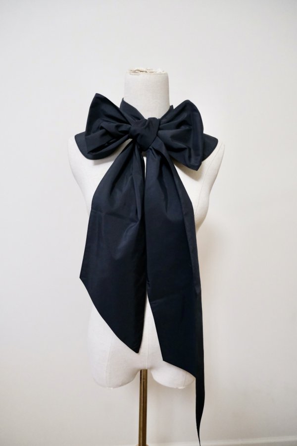 画像1: NON TOKYO RIBBON COLLAR black (1)