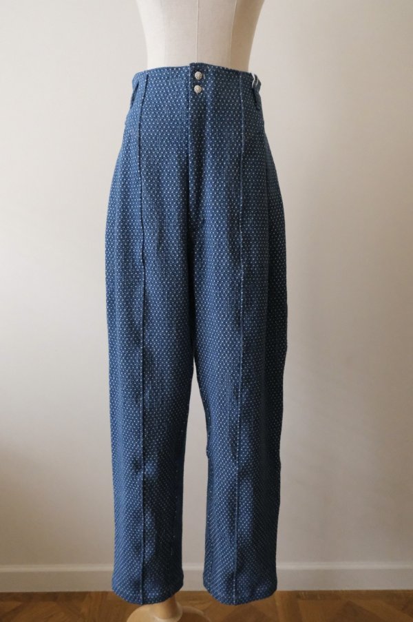 画像1: DECO depuis 1985 DOBBY DENIM PANTS Lsize (1)