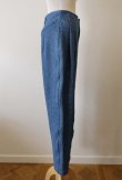 画像2: DECO depuis 1985 DOBBY DENIM PANTS Lsize (2)