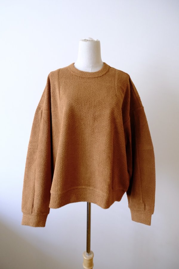 画像1: KLOKE(クローク）Respite Sweater rusty brown  (1)