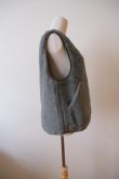 画像2: KLOKE(クローク）Hearth Shearling Vest Petrol Green (2)