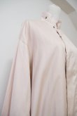 画像6: MARU TO (マルト）Opencollar Work Shirt Long PEANUT PINK (6)