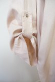 画像7: MARU TO (マルト）Opencollar Work Shirt Long PEANUT PINK (7)