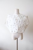 画像1: DECO depuis 1985 FLOWER QUILT VEST ivory (1)