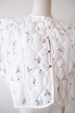 画像5: DECO depuis 1985 FLOWER QUILT VEST ivory (5)