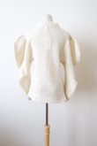 画像6: DECO depuis 1985 PUFF SLEEVE SLIT KNIT ivory (6)