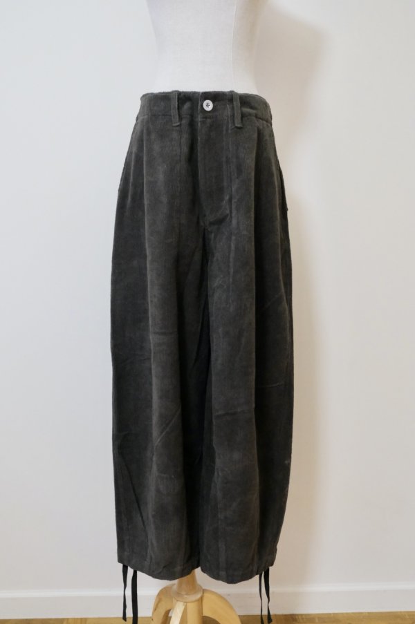 画像1: MERELY MADE（ メアリーメイド）PREMIUM  MOMADIC PANTS blanket khaki (1)