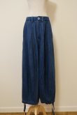 画像1: MERELY MADE（ メアリーメイド）PREMIUM  MOMADIC PANTS indigo blue (1)