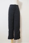 画像5: NON TOKYO  3WAY QUILTING SKIRT PANTS black (5)