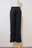 画像3: NON TOKYO  3WAY QUILTING SKIRT PANTS black (3)