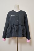 画像4: NON TOKYO REVERSIBLE QUILTING JACKET  pink grey (4)