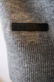 画像5: NON TOKYO RUFFLED SLEEVE KNIT grey (5)