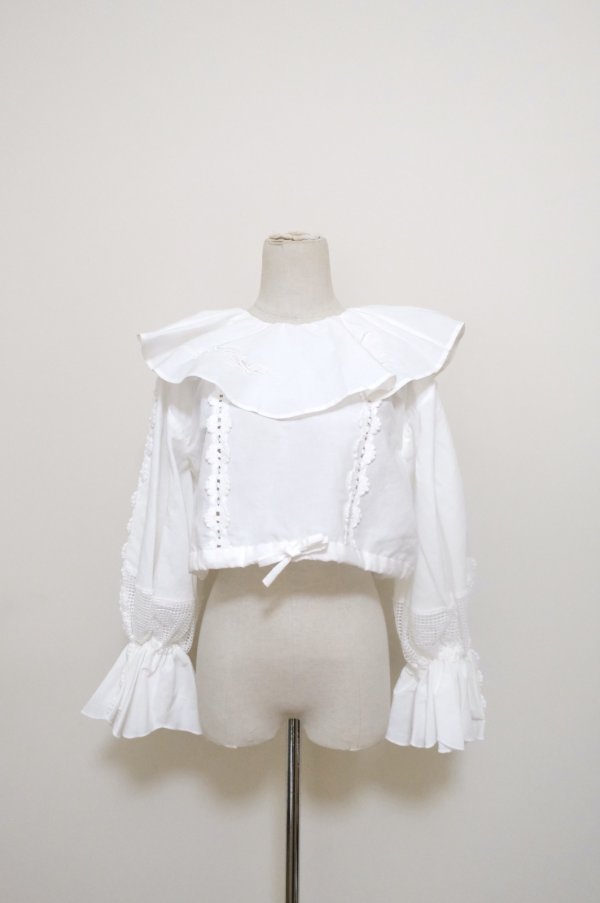 画像1: DECO depuis 1985 HEMP COTTON CROPPED SHIRTS (1)