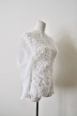 画像3: DECO depuis 1985 FEATHER LACE PANEL TOPS  (3)