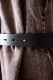 画像5: MIKIOSAKABE (ミキオサカベ) Leather Belt  (5)