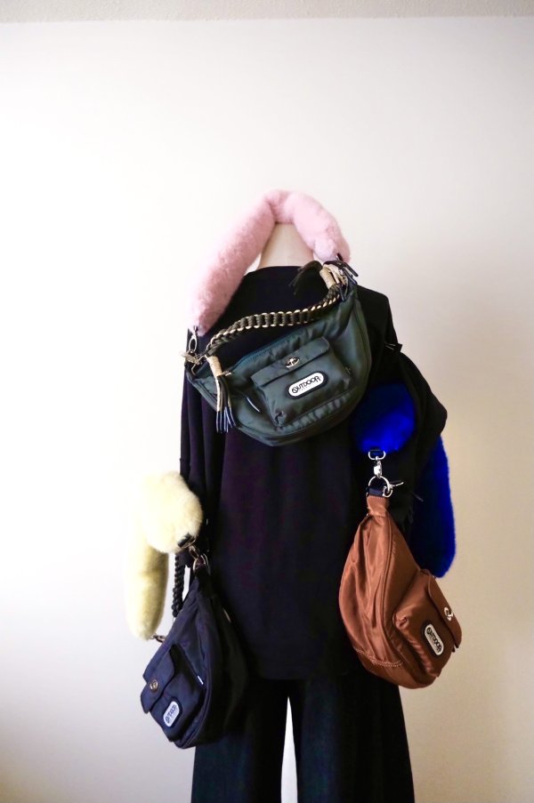 画像1: NON TOKYO × OUTDOOR PRODUCTS 3WAY FUR HANDLE BAG  (1)