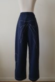 画像1: SOWA Sketch Trouser navy (1)