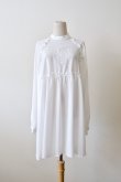 画像1: YuumiAria（ユウミアリア）EMBROIDARY SHIRT white (1)