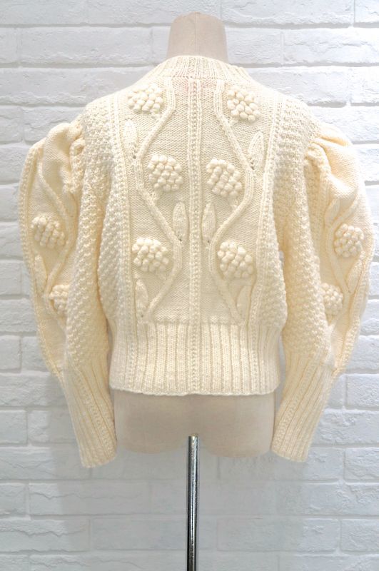 SIIILON (シーロン）　Genuine knit cardigan