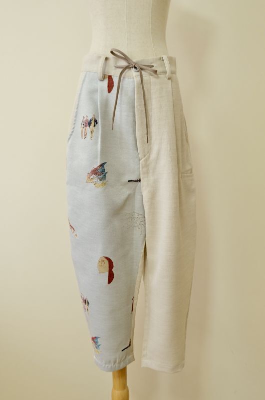 STOF Omnibus JQ wide pants natural